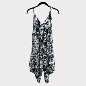 Joppa Blue & White Tie-Dye Jumpsuit – Size XS – NWOT